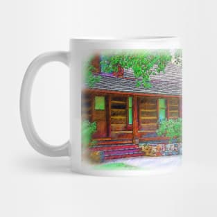 Governors Mansion Arizona Sketched Mug